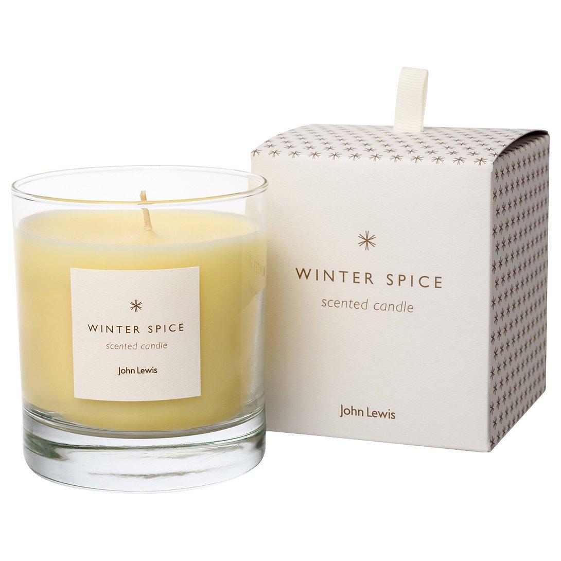 John Lewis Winter Spice Christmas Candle, 220g