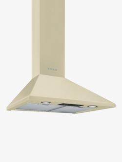 Smeg KSED65PE 60cm Chimney Cooker Hood, Cream, Cream