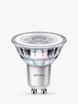 Philips 4.6W GU10 LED Non Dimmable Spotlight Bulb Warm White Set of 3