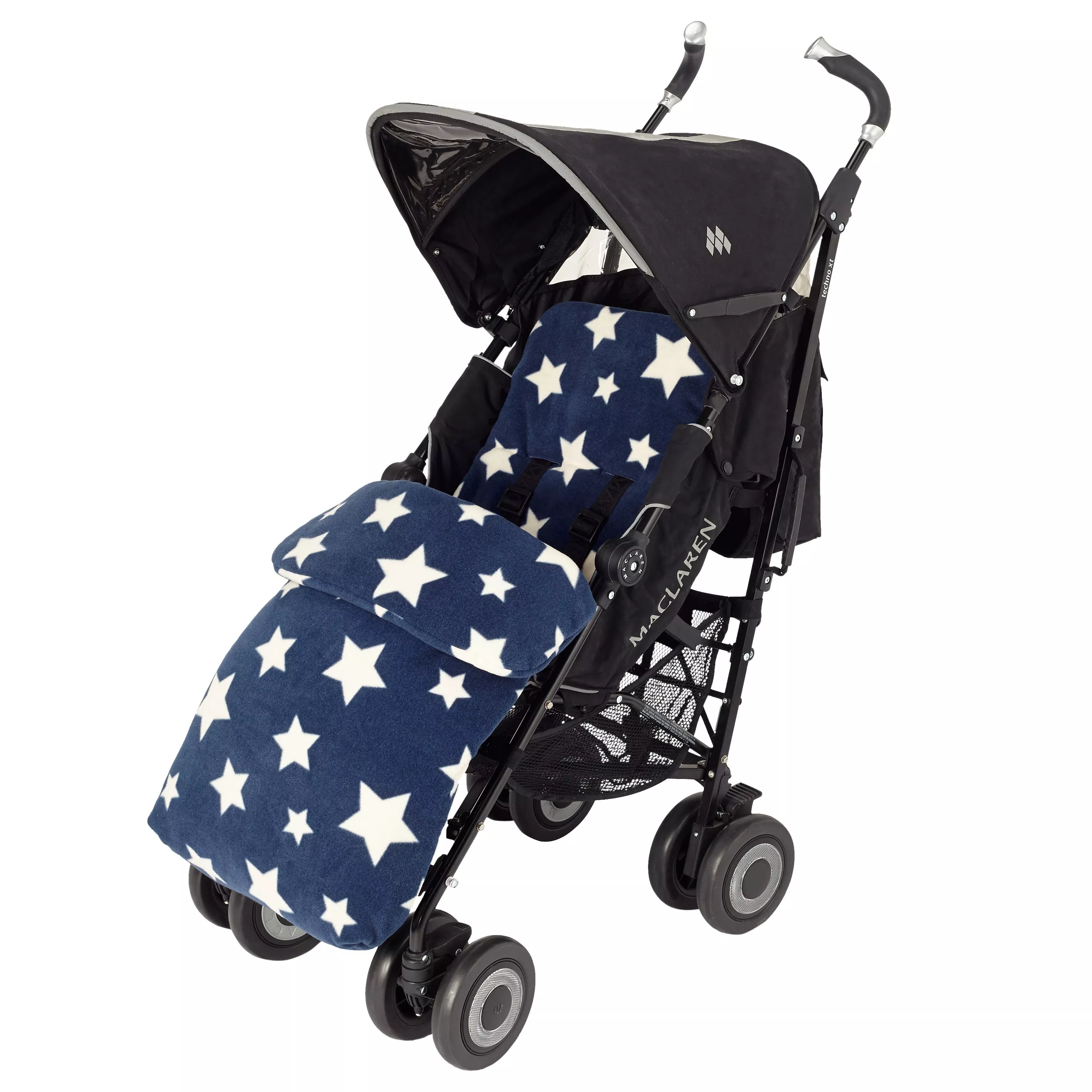 John Lewis Partners Baby Multi Star Pushchair Footmuff