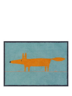 Turtle Mat Scion Mr Fox Door Mat, Blue