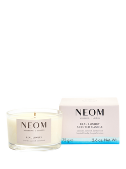 NEOM Wellbeing London Real Luxury Travel Scented Candle, 