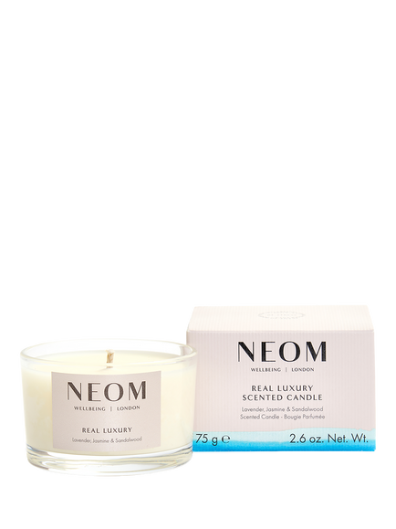 NEOM Wellbeing London Real Luxury Travel Scented Candle, 