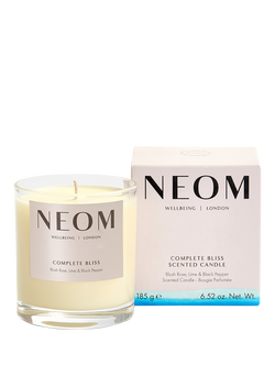 NEOM Wellbeing London Complete Bliss Scented Candle, 