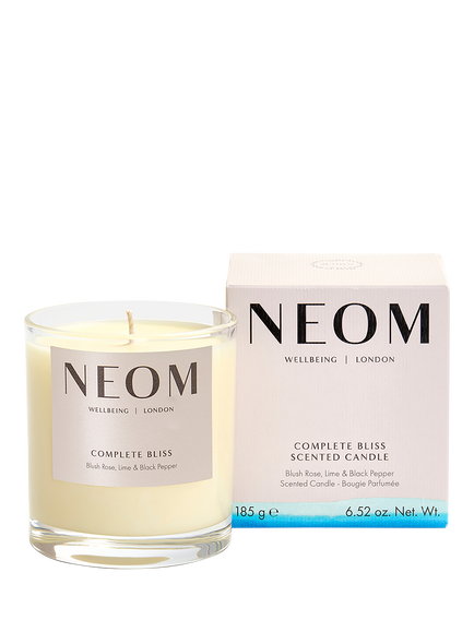 NEOM Wellbeing London Complete Bliss Scented Candle, 
