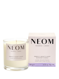 NEOM Wellbeing London Perfect Night's Sleep Standard Scented Candle, 