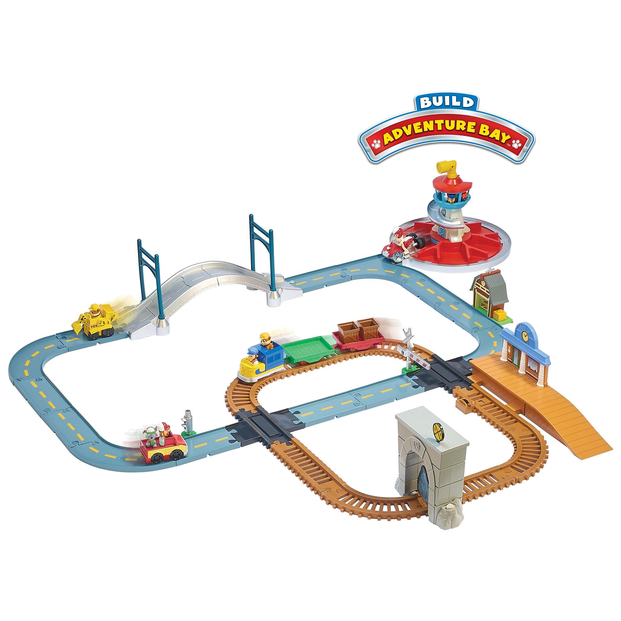 Paw patrol lookout tower track set online