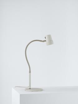 Serious Readers Alex LED Desk Lamp, White/Nickel, White/Nickel