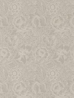 Morris & Co. Pure Poppy Wallpaper, Dove / Chalk Dmpu216032