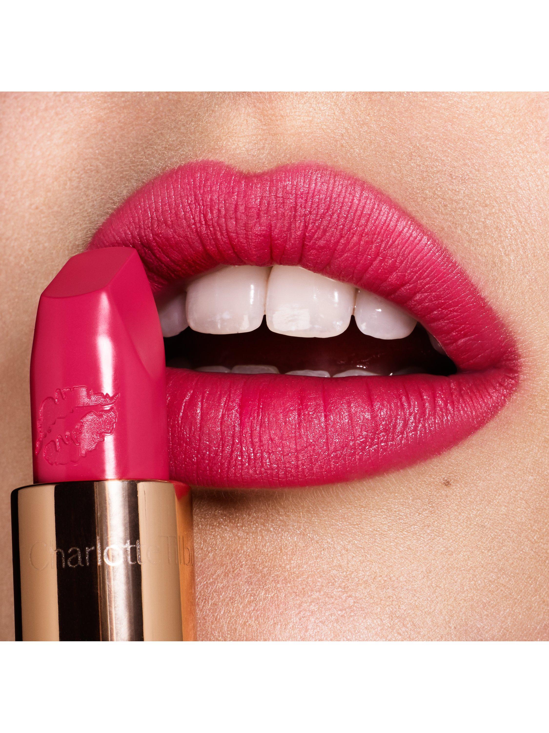Product image 2 of 4, which shows Charlotte Tilbury Hot Lips, Electric Poppy