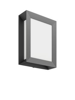 Philips Karp LED Outdoor Wall Light, Anthracite, Anthracite
