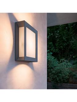 Philips Karp LED Outdoor Wall Light, Anthracite - view 2, Anthracite