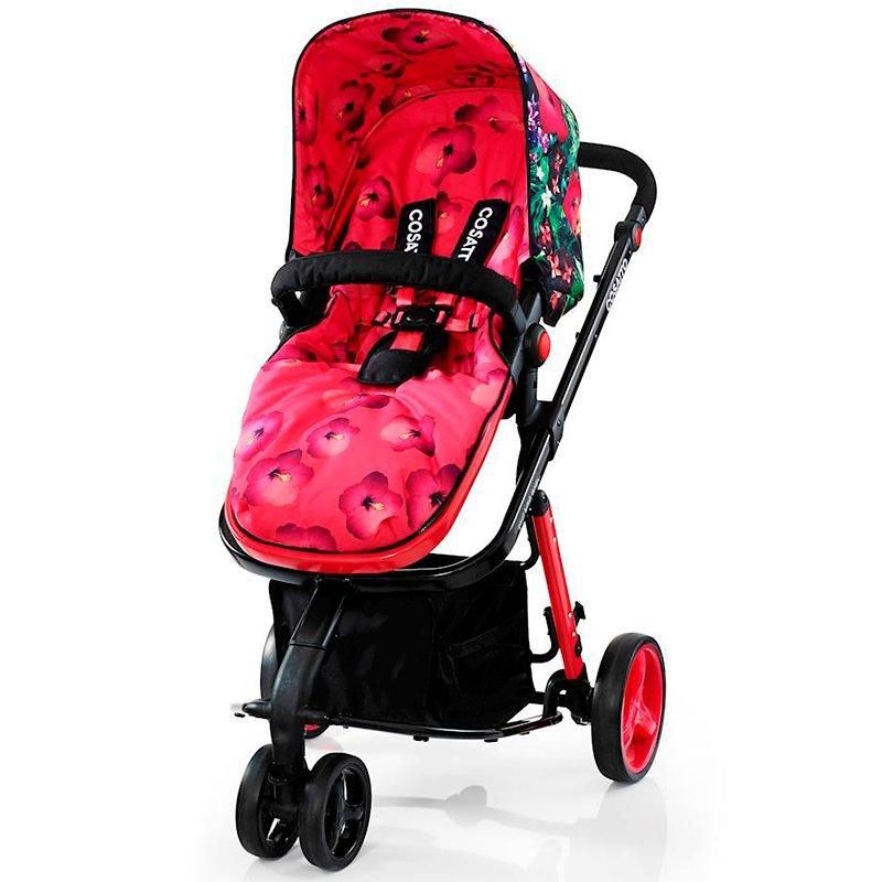 Cosatto Giggle 2 Pushchair Complete Set with Carrycot and Changing Bag Tropico