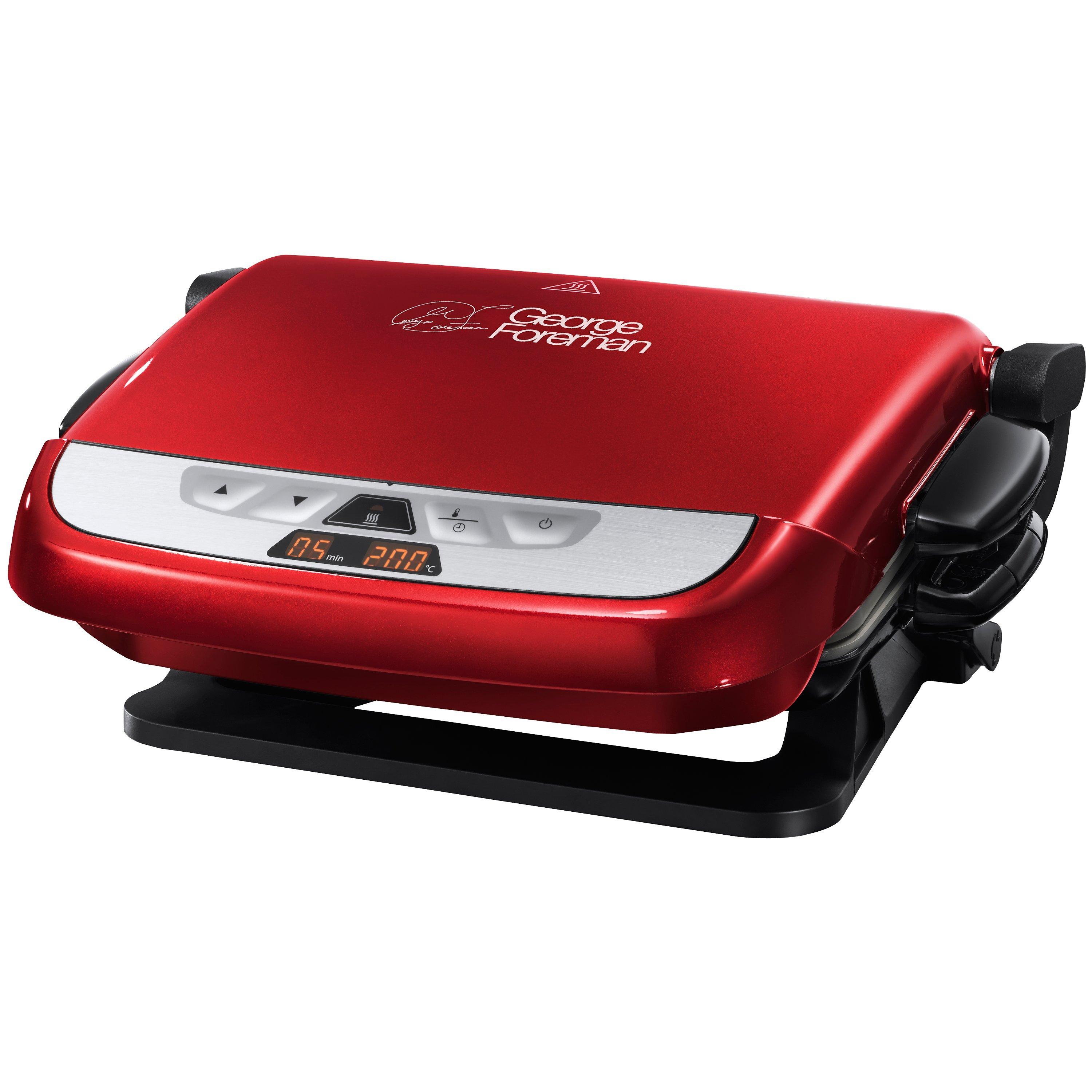 George Foreman N21611 Evolve Grill, Red
