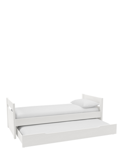 Stompa Originals Guest Bed Frame and Trundle, Extra Long Single, White - view 2, White