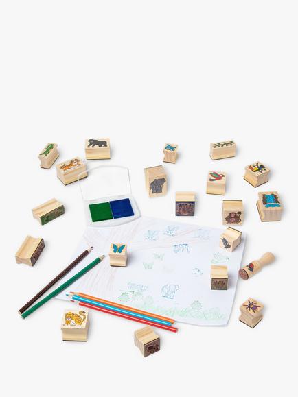 Melissa & Doug Stamp A Scene Rain Forest Kit, 