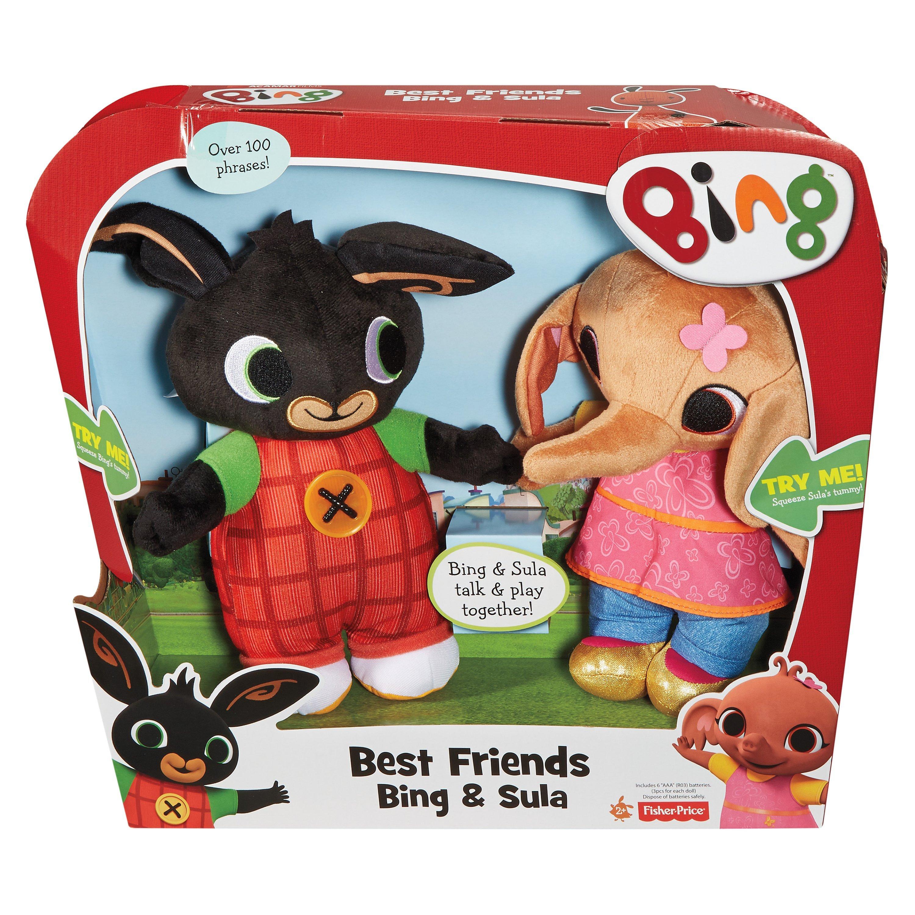 Bing Bunny And Sula Talking Toys