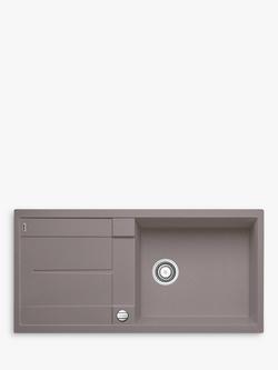 BLANCO Metra XL 6 S Single Bowl Inset Composite Granite Kitchen Sink, Tartufo
