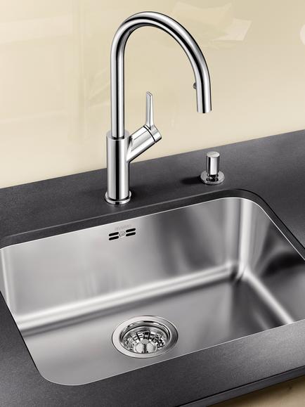 BLANCO Supra Undermount Kitchen Sink, Stainless Steel - view 2, Stainless Steel