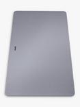 BLANCO Glass Chopping Board, Silver, L43.5cm