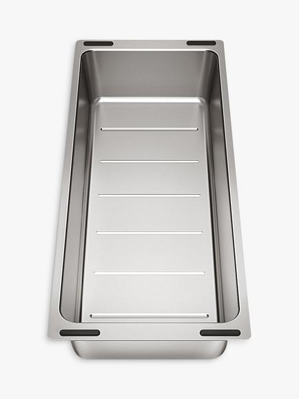 BLANCO Colander for Subline Kitchen Sinks, Stainless Steel, Stainless Steel
