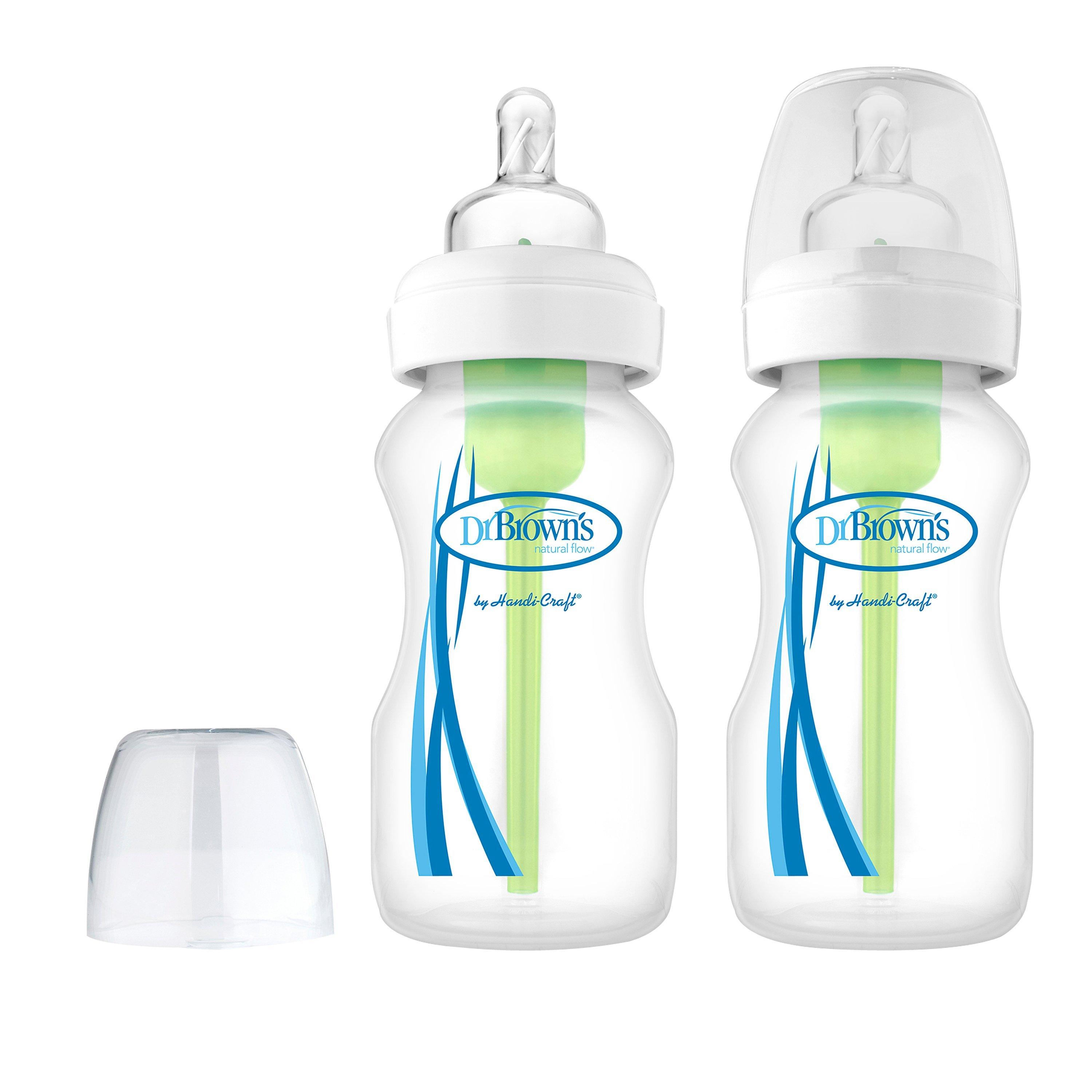 Dr Brown's Natural Flow Options Bottle, Pack of 2, 270ml