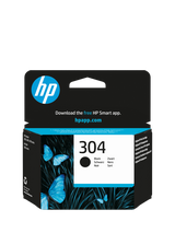 HP 304 Black Original Ink Cartridge, Single, Instant Ink Compatible