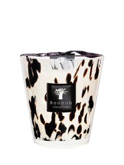 Baobab Black Pearls Max 16 Jar Scented Candle, 1kg, Black