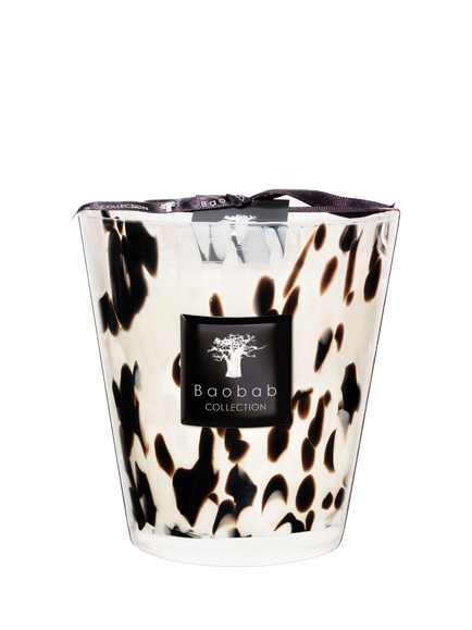 Baobab Black Pearls Max 16 Jar Scented Candle, 1kg, Black