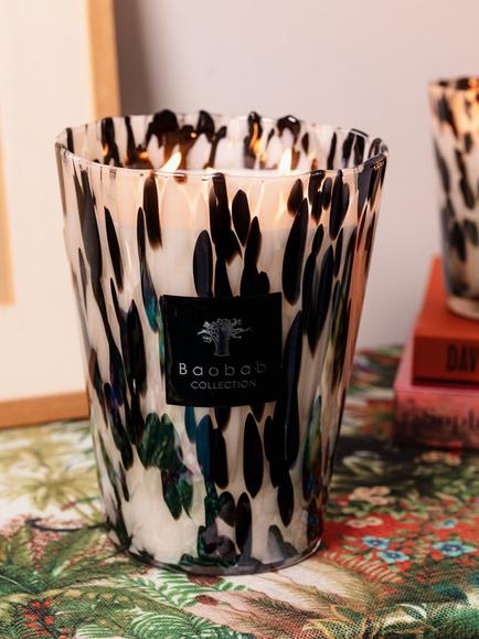 Boabab Black Pearls Max 24 Scented Jar Candle, 3kg - view 2, Black