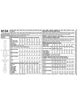 Simplicity Women's Trousers Sewing Pattern, 8134 - view 2, 