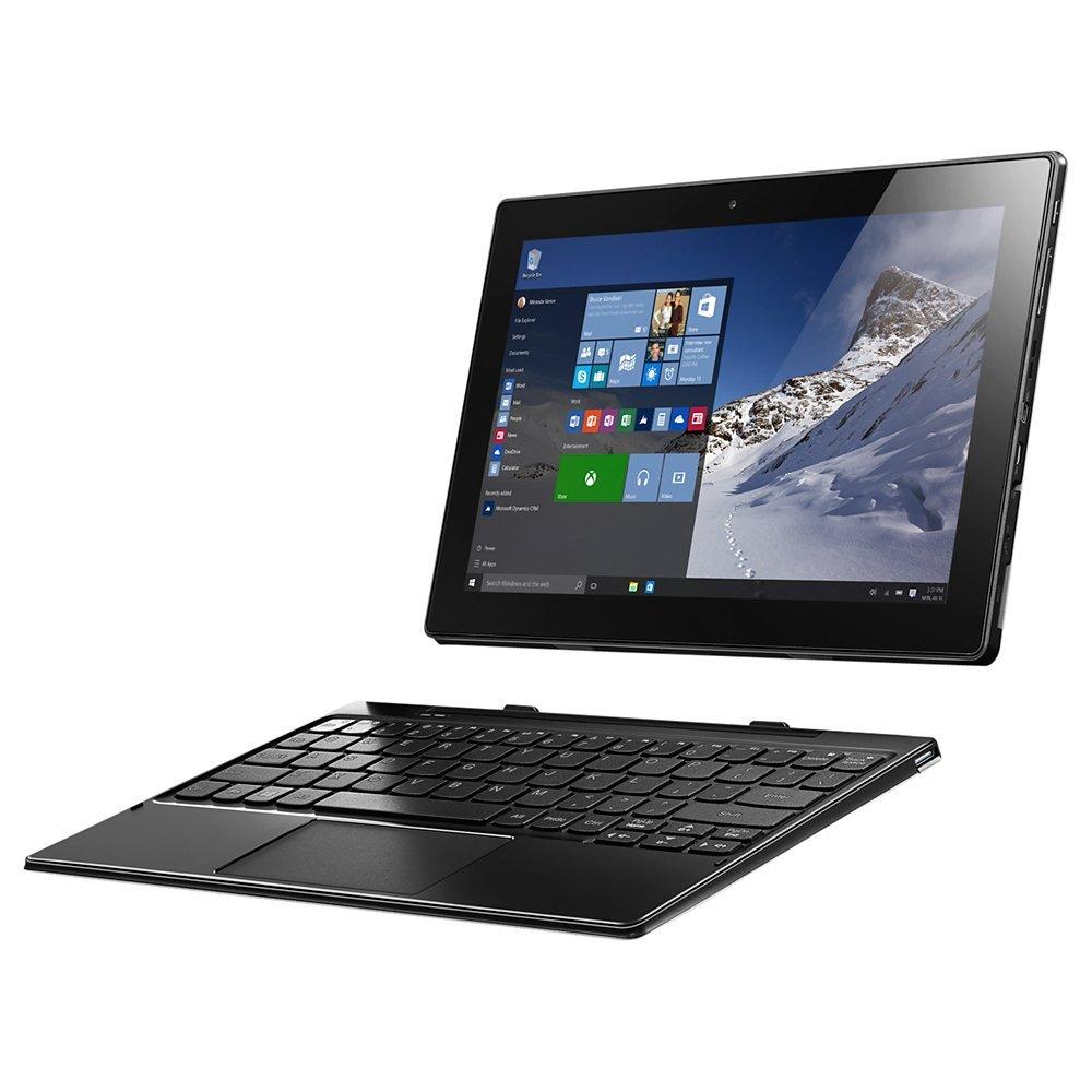 Lenovo Miix 310 Tablet with Detachable Keyboard, Intel Atom, 2GB RAM, 32GB eMMC, 10.1" Touch Screen, Wi-Fi, Silver
