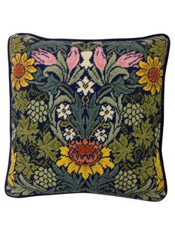 Bothy Threads William Morris Sunflowers Printed Canvas Tapestry Kit, Multi