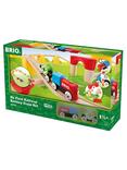 BRIO My First Railway Battery Operated Train Set, FSC-Certified (Beech)