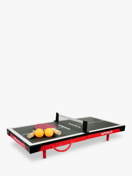 Butterfly Mini Table Tennis Table, Green, Multi