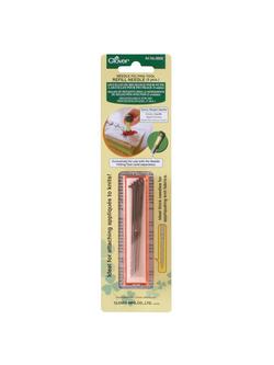 Clover Needle Felting Tool Refill, Pack of 5, Silver