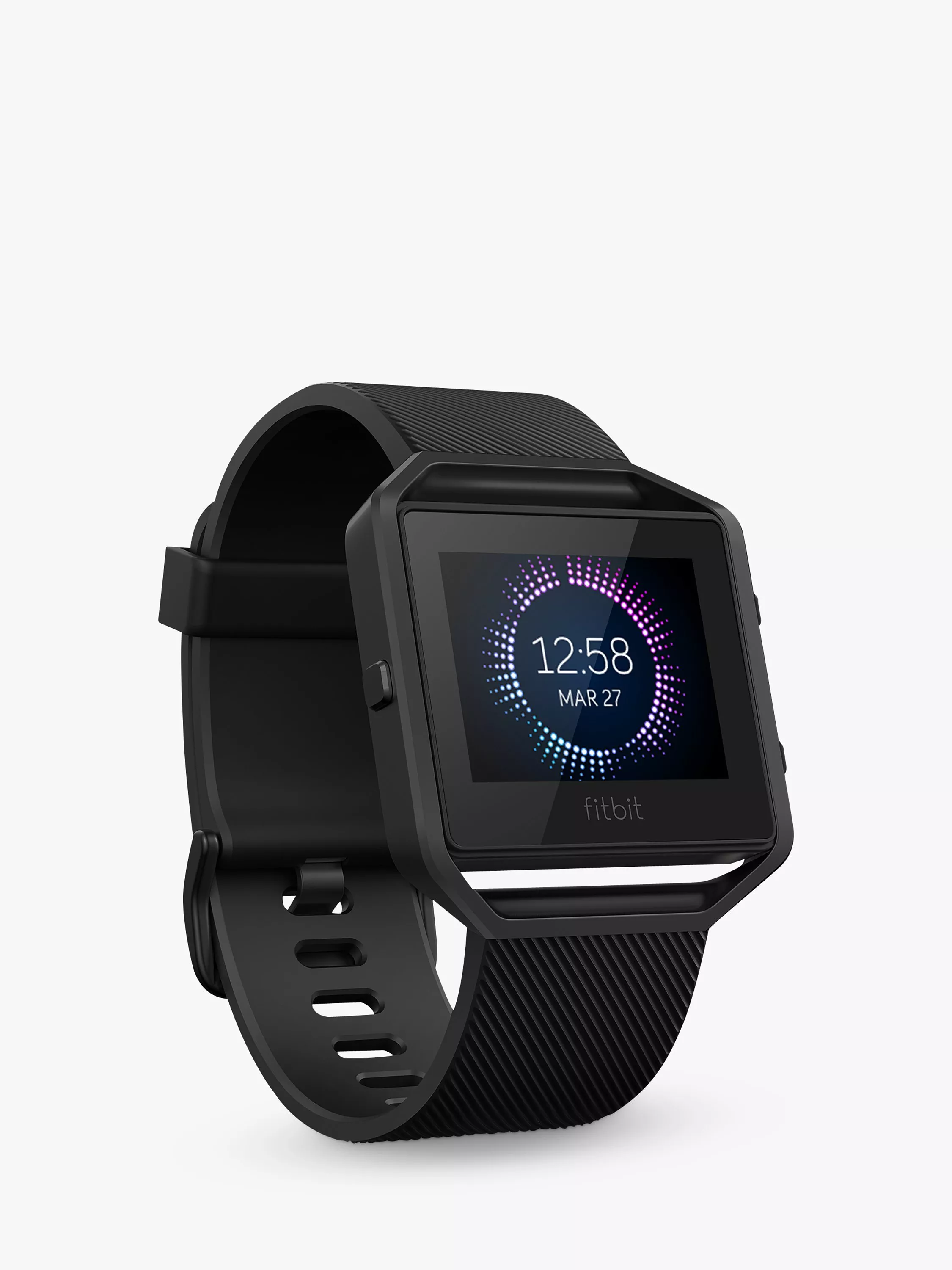 Fitbit blaze large black sale