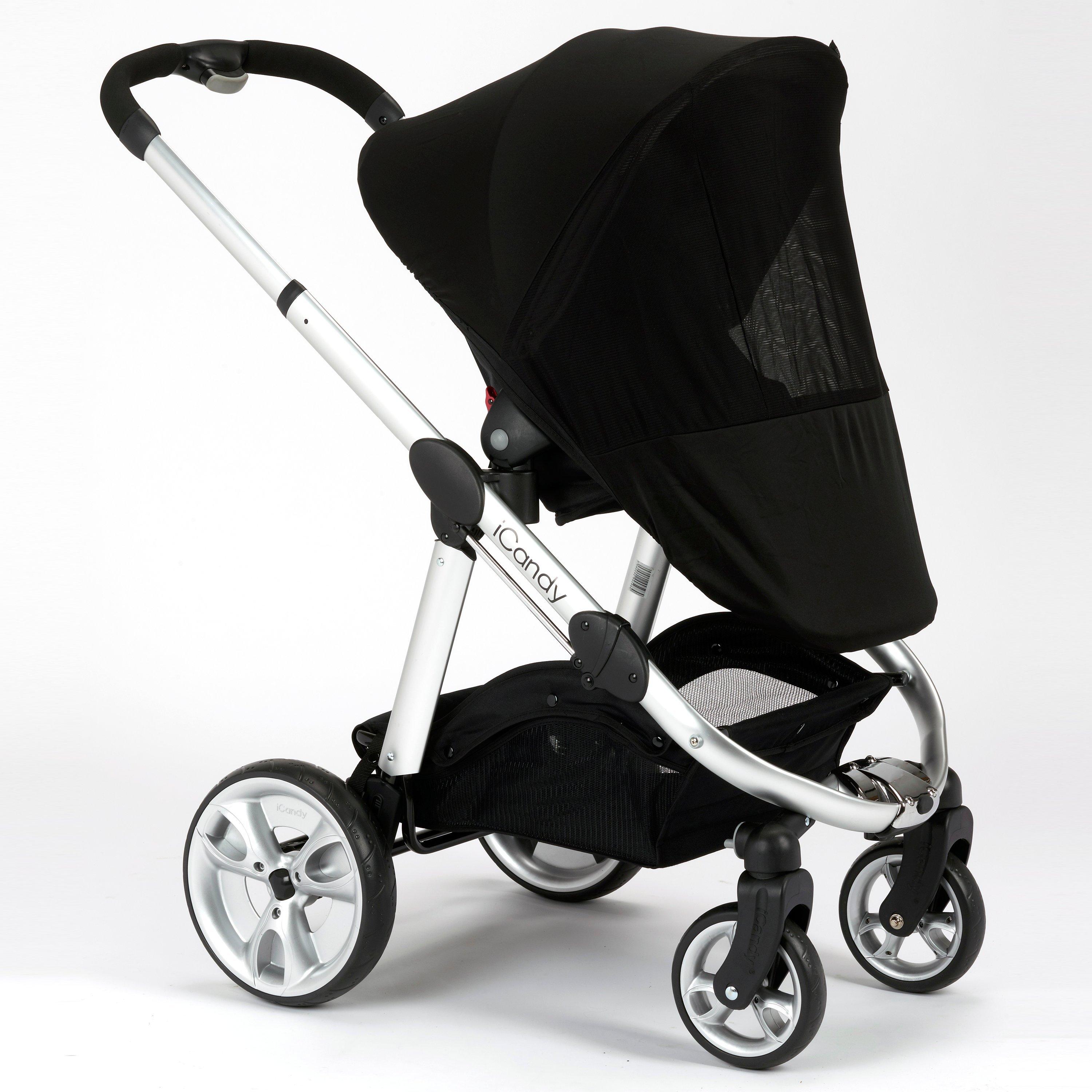 iCandy The Screen Pushchair Sunshade Black