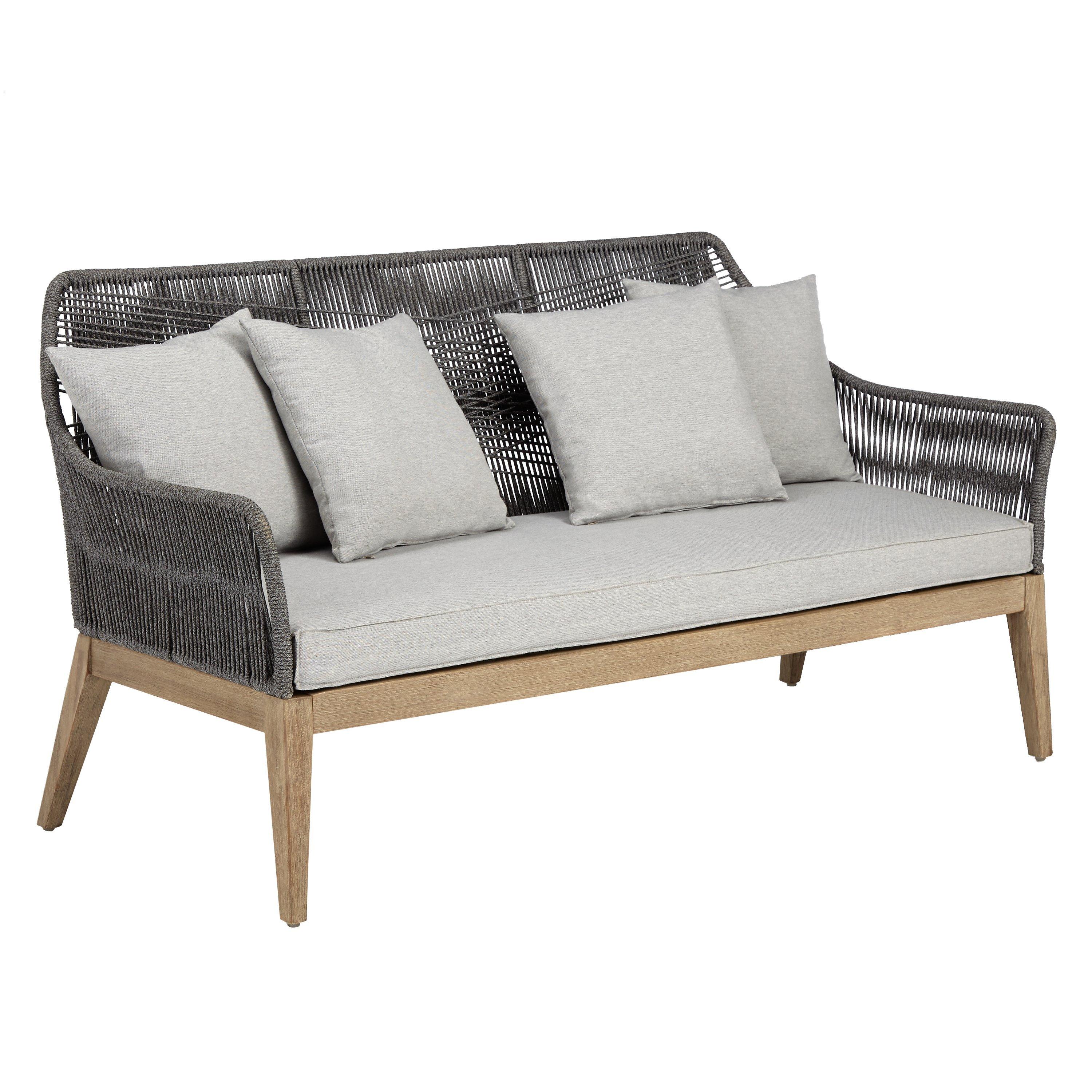 John Lewis & Partners Leia 3 Seater Sofa, FSC-Certified (Eucalyptus Grandis), Grey