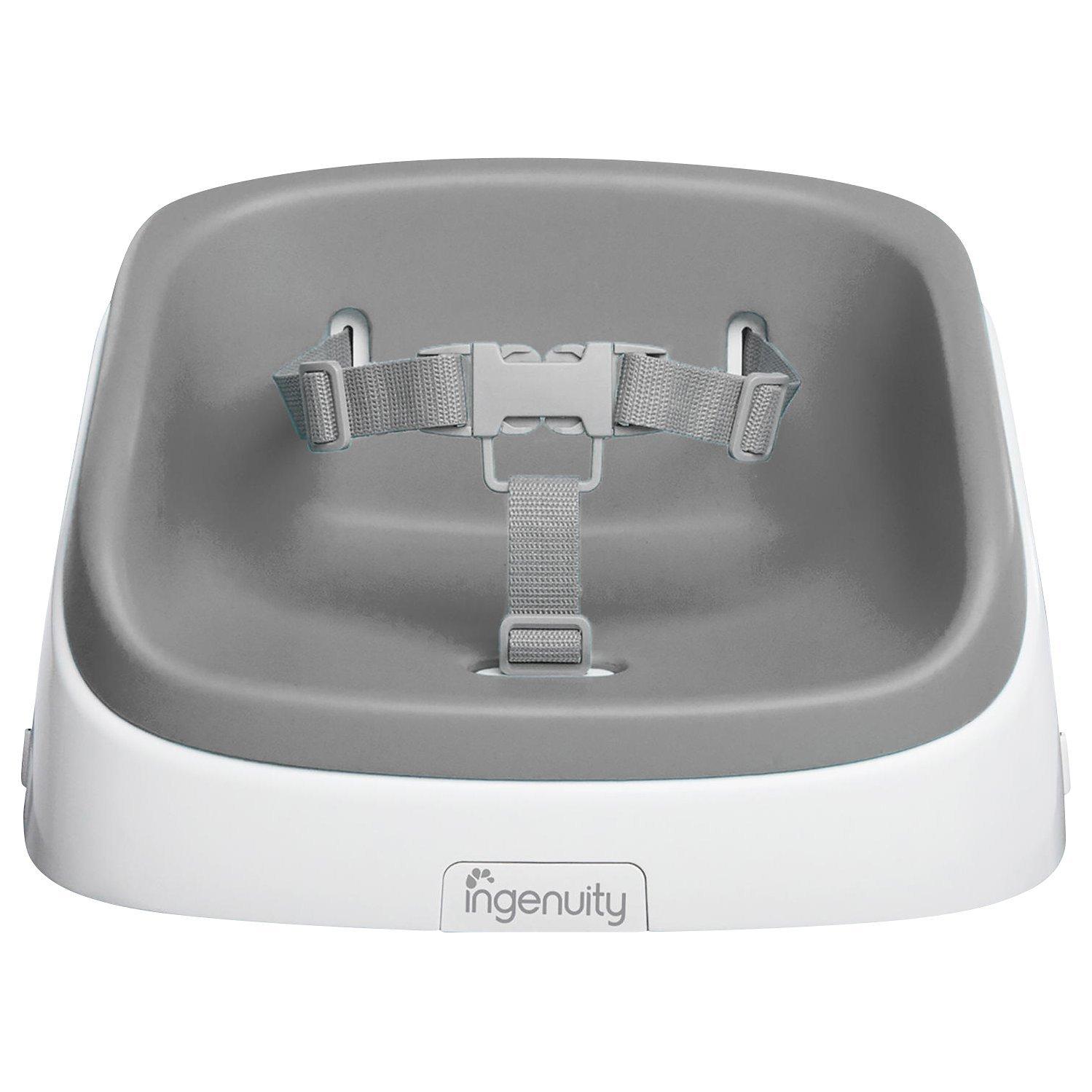 Ingenuity SmartClean Toddler Booster Seat, Grey