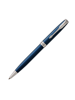 PARKER Sonnet Matt Lacquer Ballpoint Pen, Blue, Blue