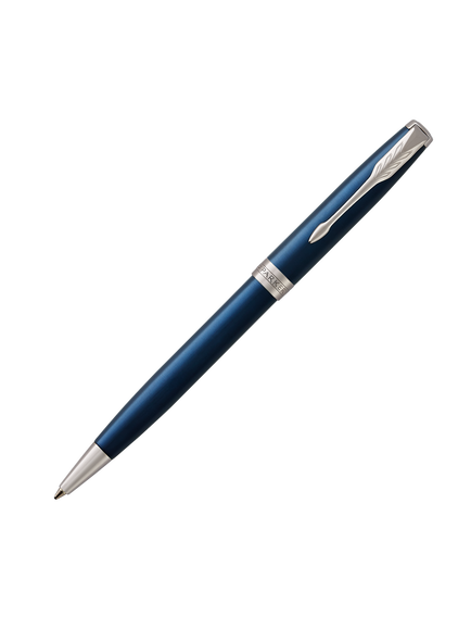 PARKER Sonnet Matt Lacquer Ballpoint Pen, Blue, Blue