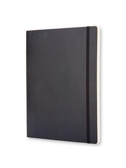 Moleskine Extra Large Soft Cover Plain Notebook, Black - view 2, Black