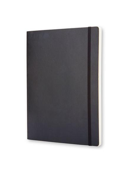 Moleskine Extra Large Soft Cover Plain Notebook, Black - view 2, Black