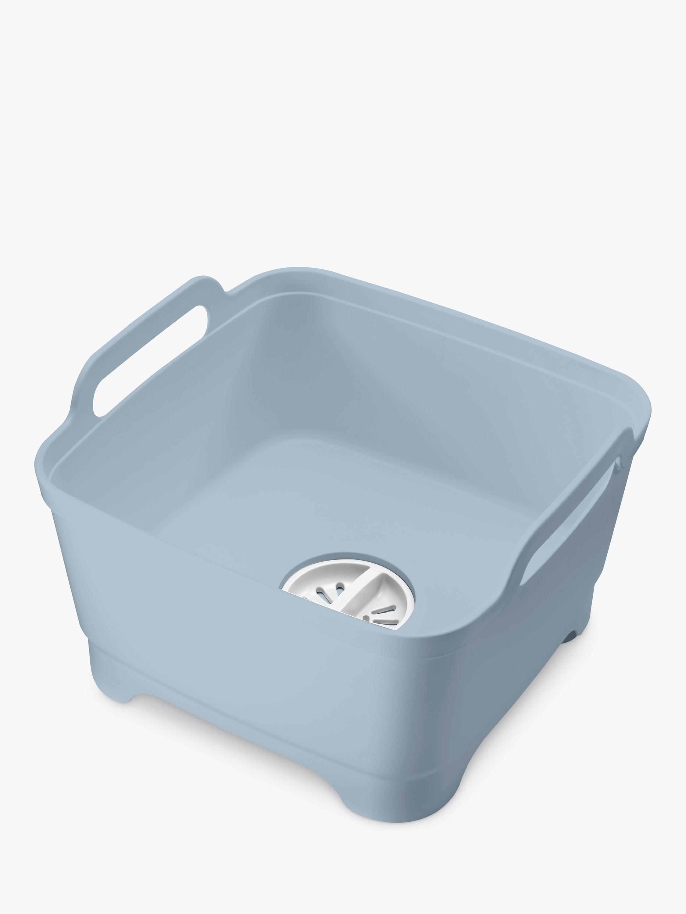 Joseph Joseph Wash Drain Washing Up Bowl Blue Grey