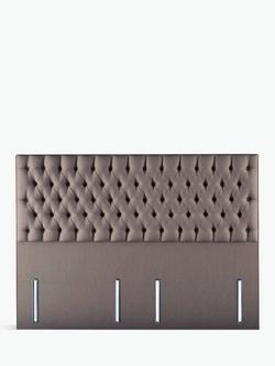 Hypnos Eleanor Full Depth Headboard, Super King Size, Imperio Grey