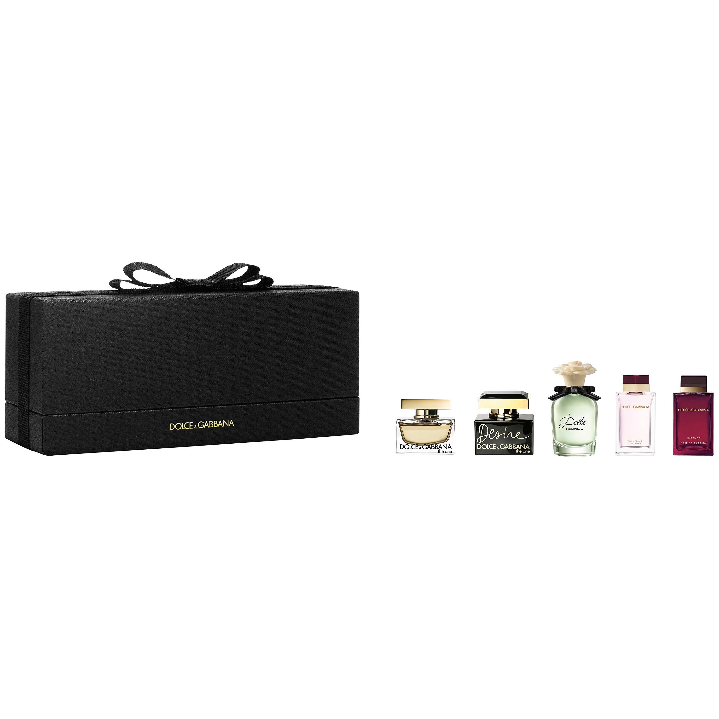 Dolce and gabbana miniature perfume set on sale