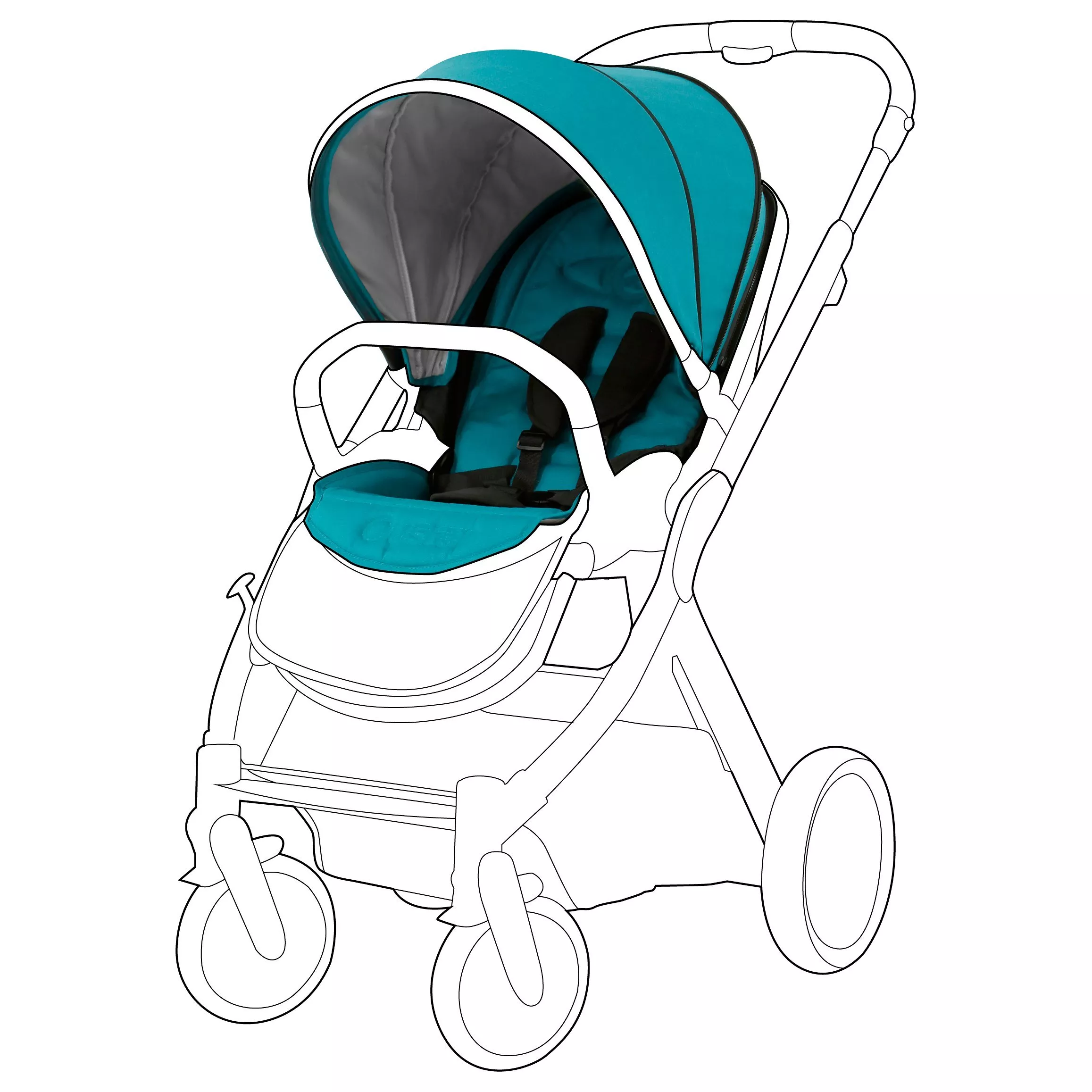 Oyster 2 carrycot colour pack on sale