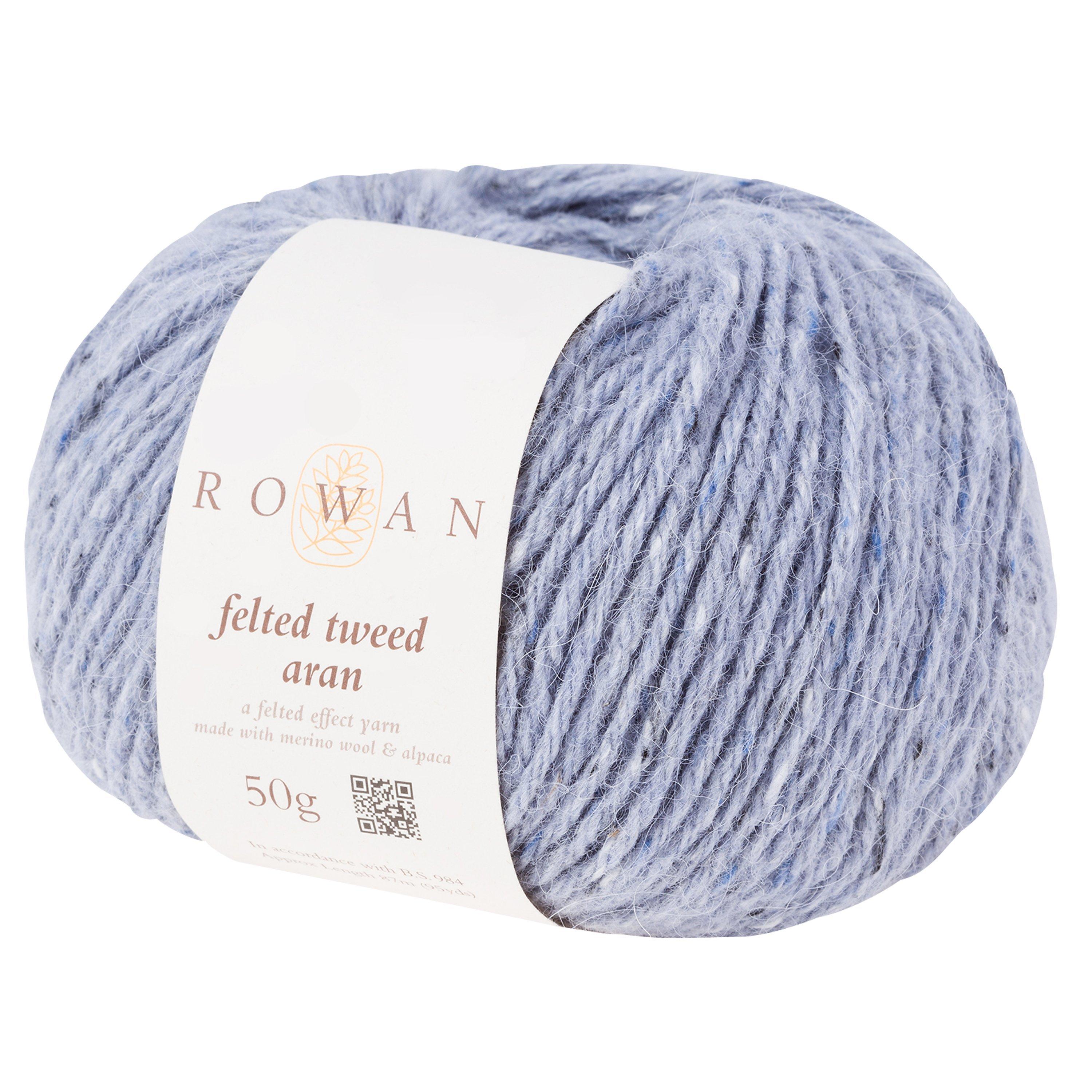Rowan Felted Tweed Aran Yarn, 50g, Scree