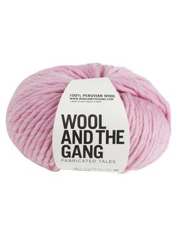 Wool And The Gang Crazy Sexy Wool Super Chunky Yarn, 200g, Pink Lemonade